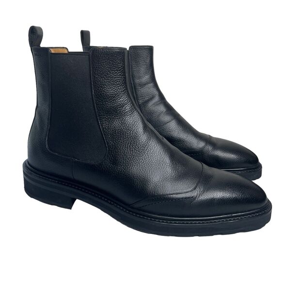 Bally Switzerland Mikelin Ankle Boots Arctic Grip Sole Size EU 7F / US 8EEE - Picture 1 of 12
